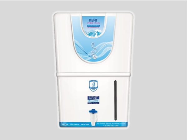 KENT Pride Plus Water purifier with in-tank UV disinfection